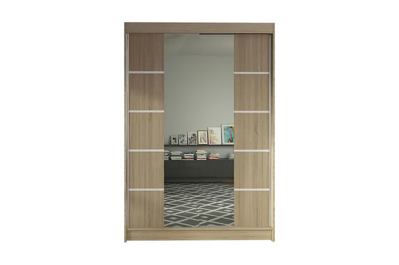 Garderob Lino LED-belysning - Ek (Art.nr 825324) — Ek