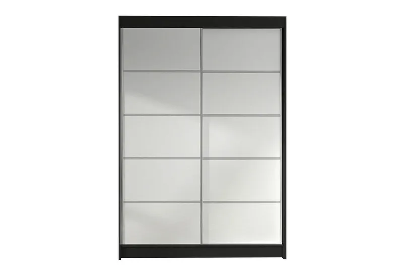 Garderob Lino LED-belysning - Svart/Vit (Art.nr 827079) — Svart/Vit