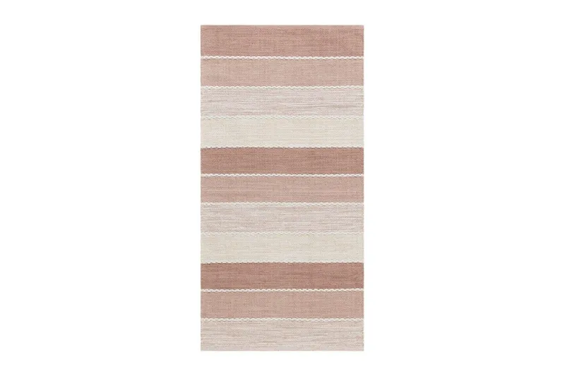 Garnmatta Båstad - 75x280 cm, Gammelrosa — KM Home