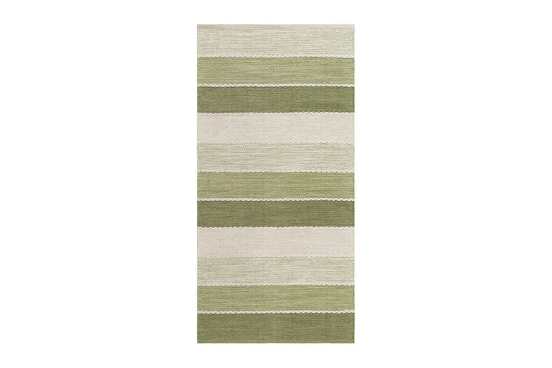 Garnmatta Båstad - 75x280 cm, Grön — KM Home