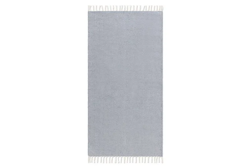 Garnmatta Line - 75x220 cm, Duvblå — KM Home