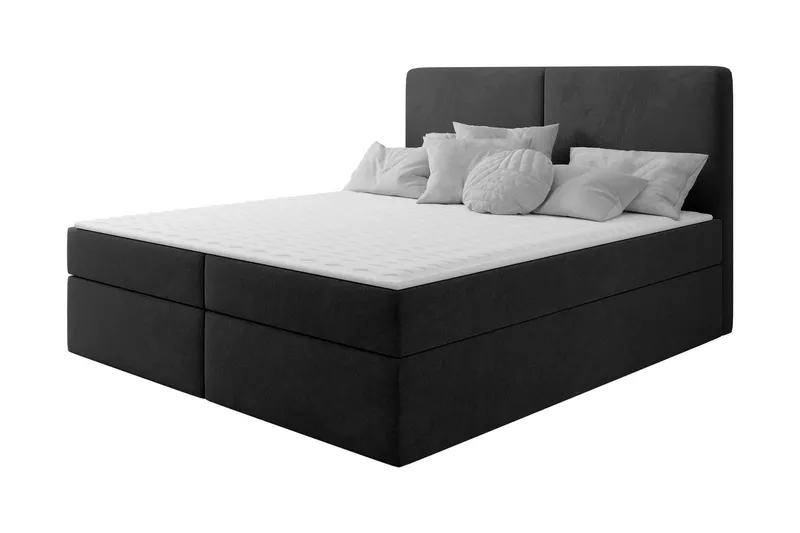 Garris Sängpaket Kontinentalsäng 140x200 cm - Svart — Svart