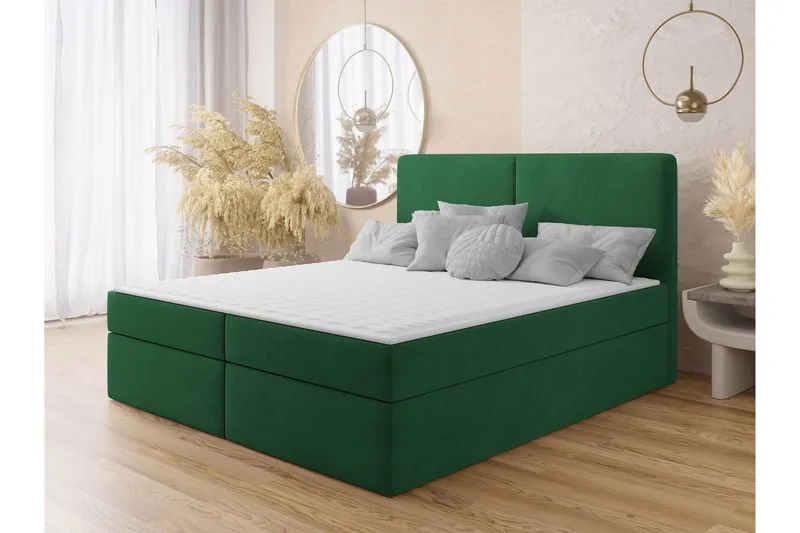 Garris Sängpaket Kontinentalsäng 180x200 cm - Grön — Grön