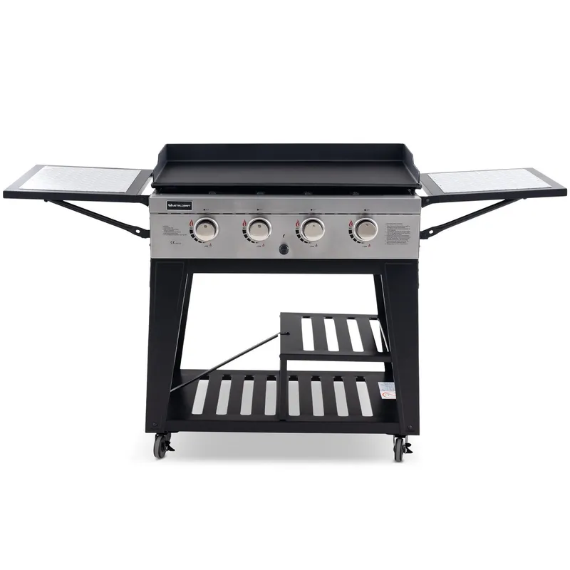 Gasoldrivet stekbord 16 kW \| 4 rostfria brännare \| Lockhart