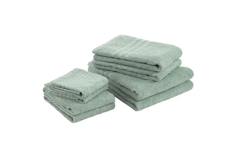 Gästhandduk Basic Frotté - Grön — Grön