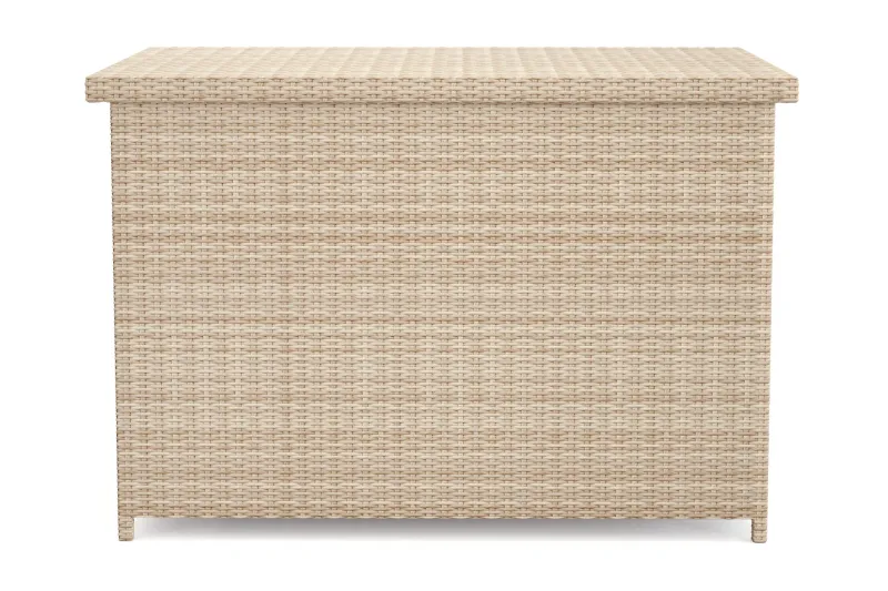 Gigant Stor Vattentät Dynbox utomhus i konstrotting 150x100x90 cm - Beige — Comfort Garden