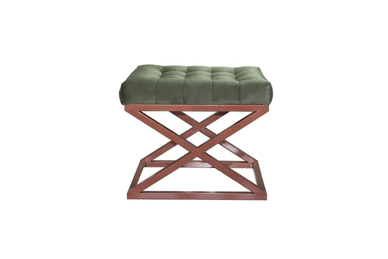 Gillie Sittpuff 40 cm - Koppar/Grön — Koppar/Grön