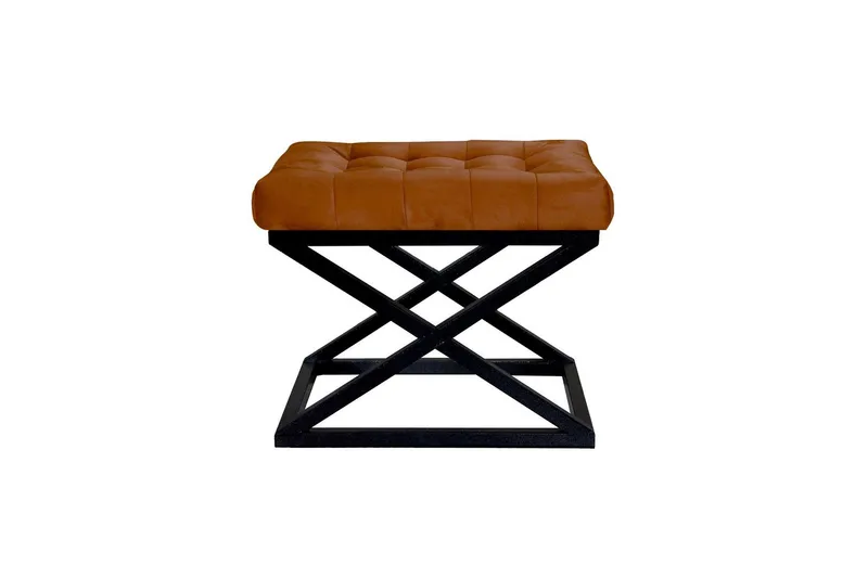Gillie Sittpuff 40 cm - Svart/Brun (Art.nr 3071021) — Svart/Brun