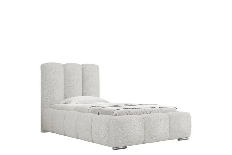Gioia Sängram med Förvaring 90x200 cm - Vit — Vit