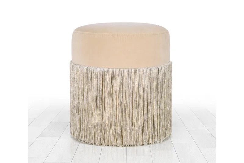 Glassboro Sittpuff 40 cm - Beige — Beige