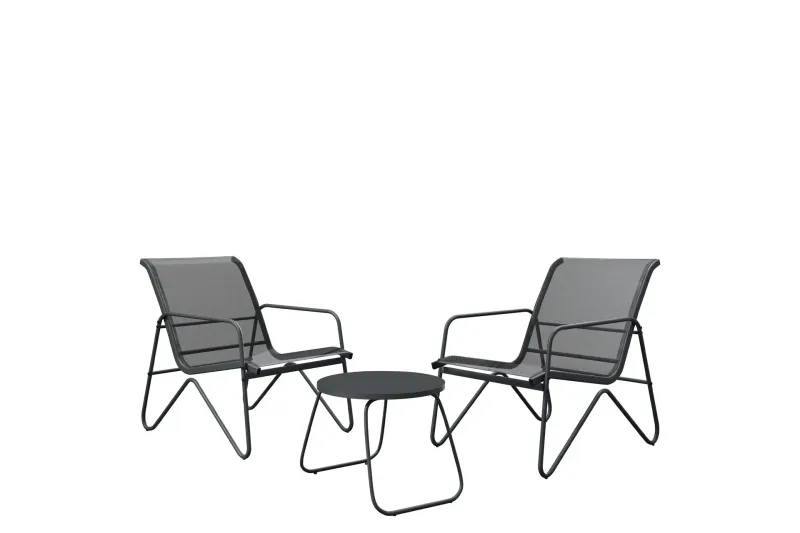 Glenhollow Caféset Utomhus - Grå — Grå