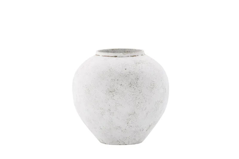 Globe Vas 14 cm - Beige — Venture Home