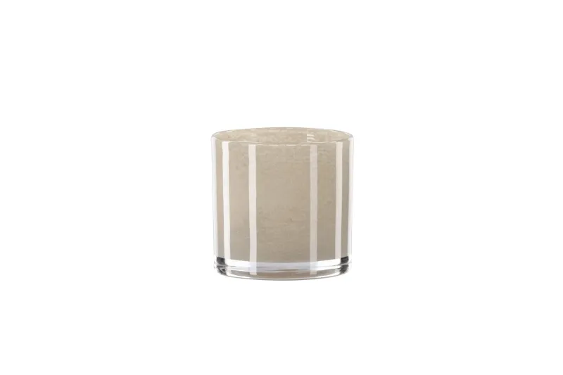Glora Ljuslykta 10x10 cm - Beige — Venture Home