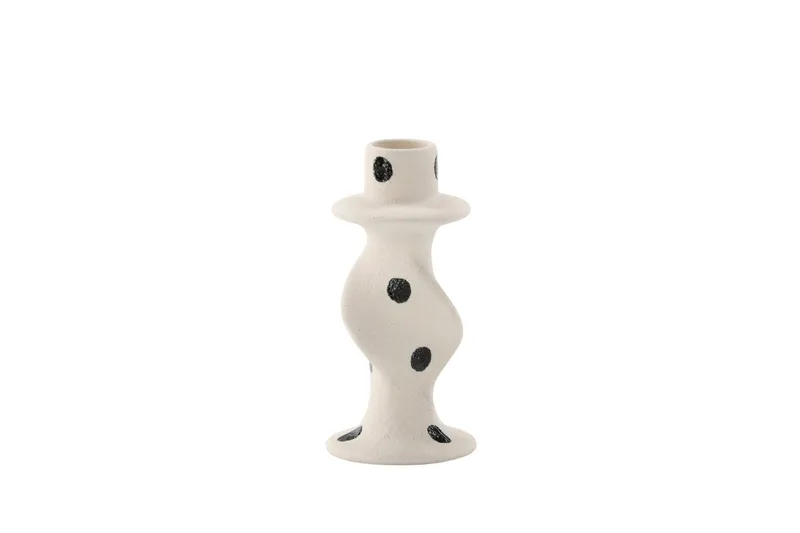 Glory Ljusstake 6x12 cm - Vit — Venture Home