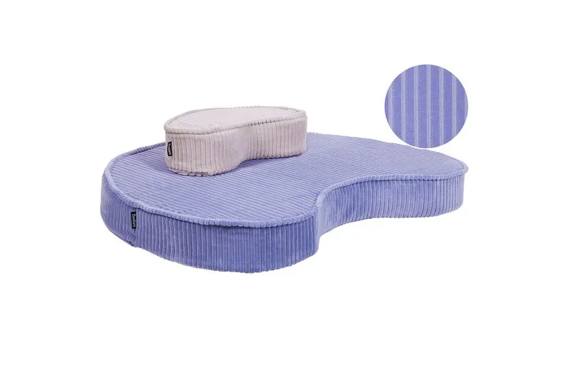 Golvkudde Nili Violett/Beige - Violett/Beige — Violett/Beige
