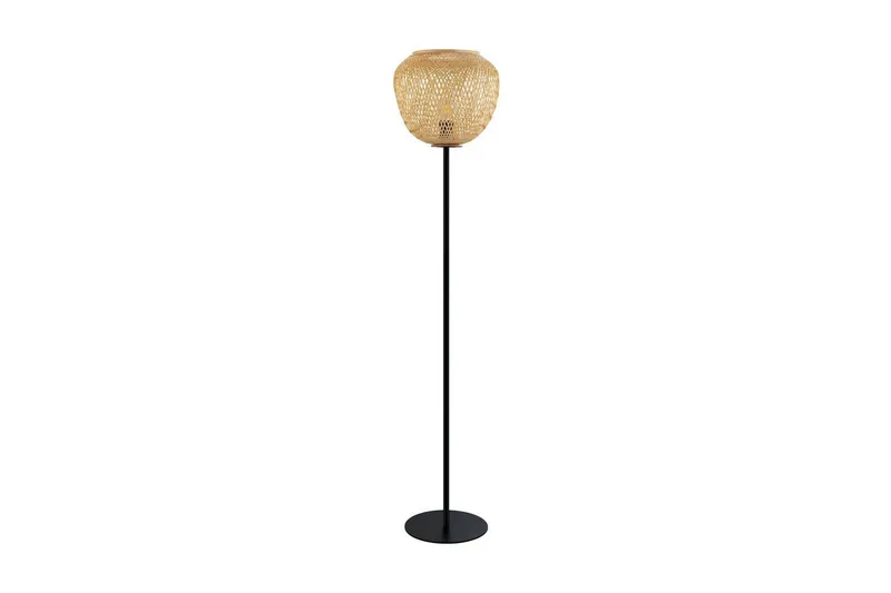 Golvlampa Eglo Dembleby - Svart — Eglo
