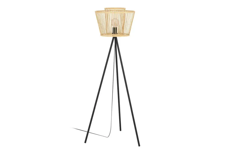 Golvlampa Eglo Hykeham - Svart — Eglo