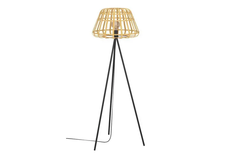 Golvlampa Eglo Montezuelo Trä — Eglo