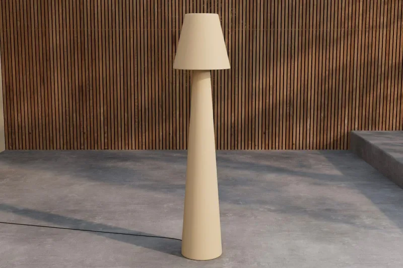 Golvlampa Stratford Utomhus - Beige — Venture Home
