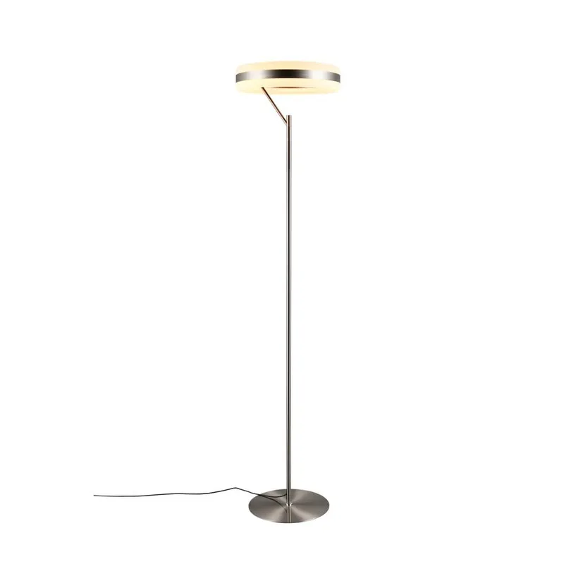 Golvlampa TRIO Dios - Borstad Stål — Trio Lighting
