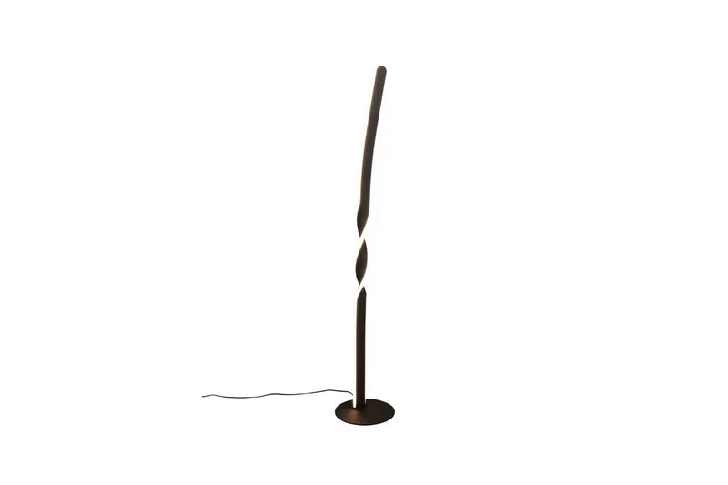 Golvlampa TRIO Ginko Mattsvart - Mattsvart — Trio Lighting