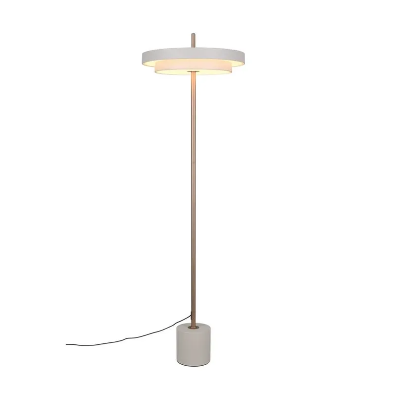 Golvlampa TRIO Keaton - Varm Grå — Trio Lighting