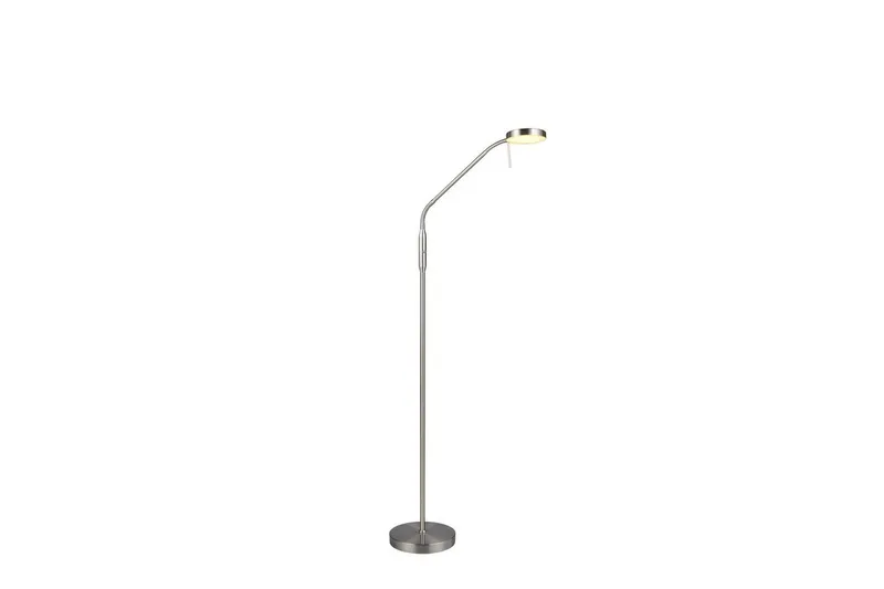 Golvlampa TRIO Moreno Borstad stål - Borstad stål — Trio Lighting