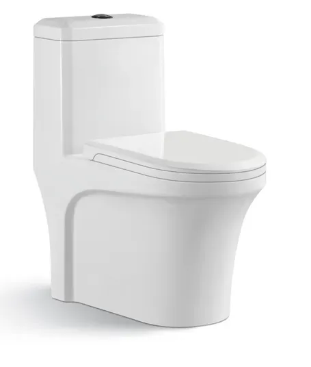 Golvstående toalett \| Dubbelspolning \| Modern design
