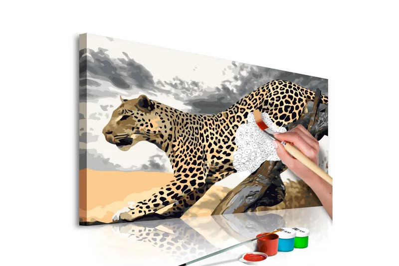 Gör-det-själv Målningar Cheetah 60x40 cm - Artgeist sp. z o. o. — Artgeist sp. z o. o.