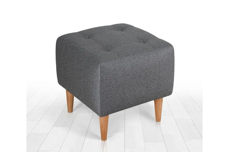 Grants Sittpuff 43 cm - Grå — Grå