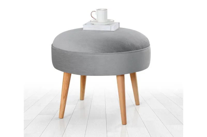 Graysen Sittpuff 52 cm - Grå — Grå