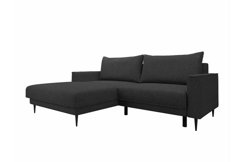 Graystone 2-sits Hörnbäddsoffa - Mörkgrå (Art.nr 3026381) — Mörkgrå