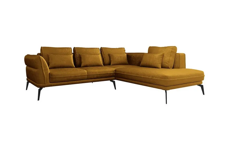 Graystone 4-sits Hörnbäddsoffa Dark yellow (Art.nr 3022753)