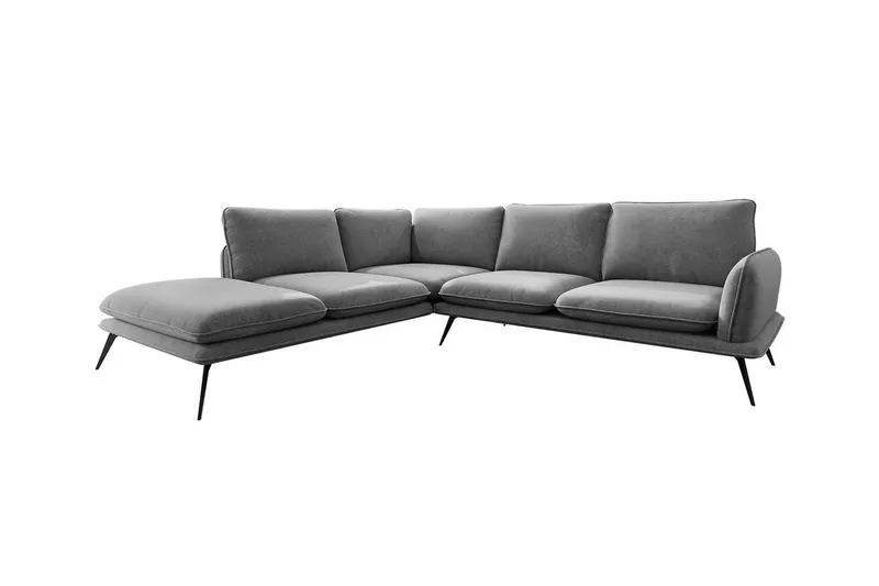 Graystone 4-sits Hörnsoffa Dark grey