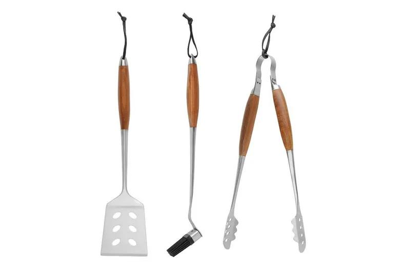 Grillset Mustang 3 Delar - Brun||Silver — Mustang