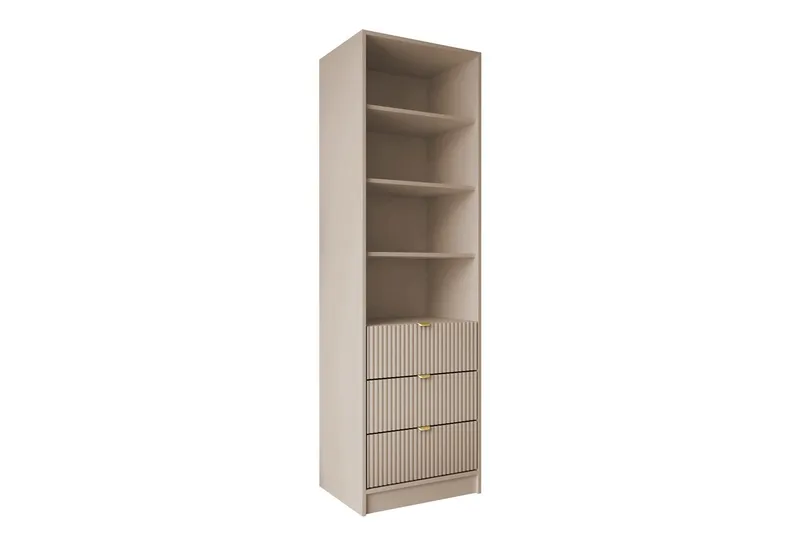 Gudelia Bokhylla 60x40 cm - Beige — Beige