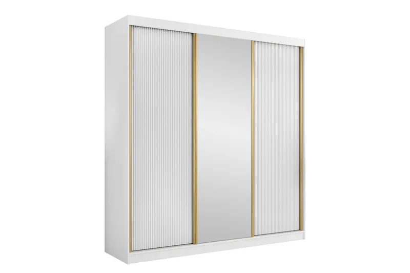 Gudelia Garderob 200x216 cm - Blå — Blå