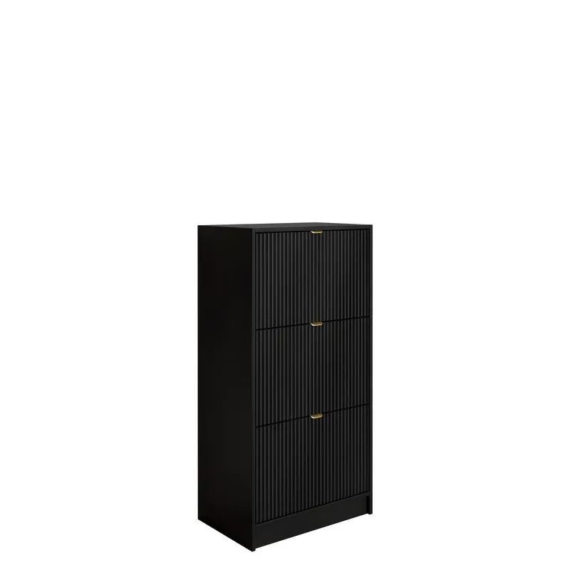 Gudelia Skoskåp 60 cm - svart — svart