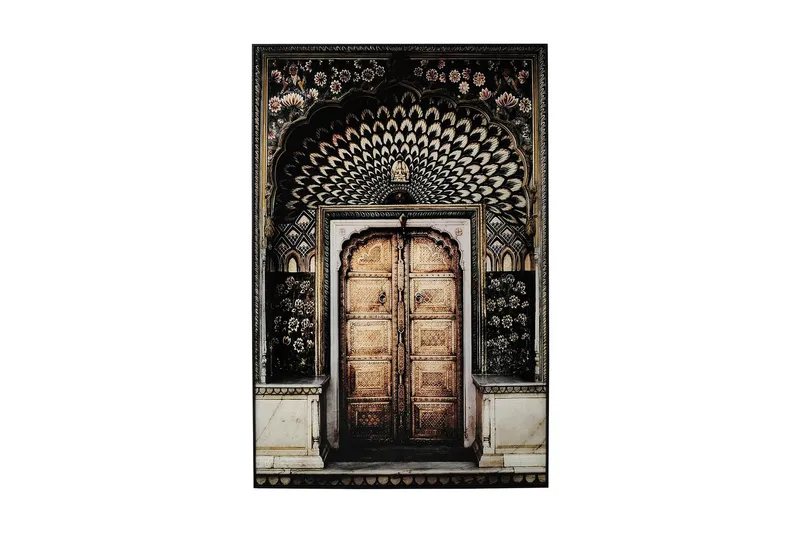 Gul Dörr Tavla - 80x120 cm Flerfärgad — 80x120 cm Flerfärgad