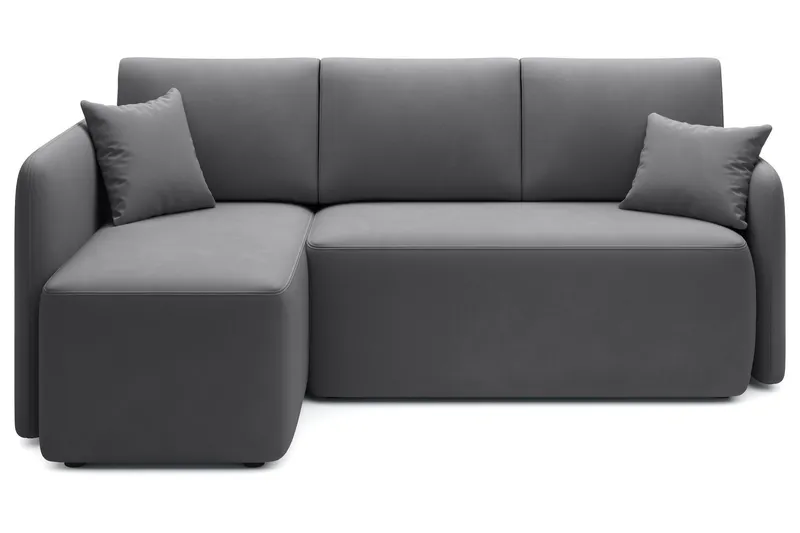 Hadson 3-sits Soffa med Divan - Mörkgrå (Art.nr 3056894) — Mörkgrå