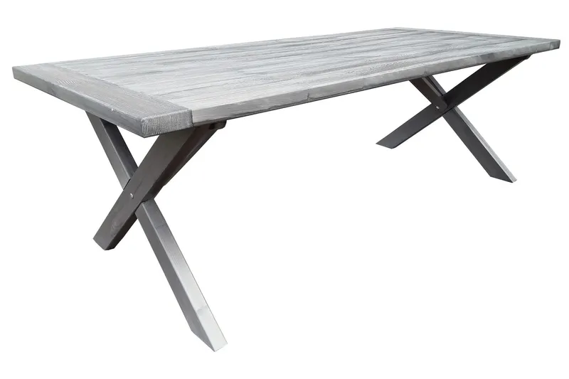 Hains Fasta Matbord Utomhus 220 cm - Shabby Chic — Shabby Chic