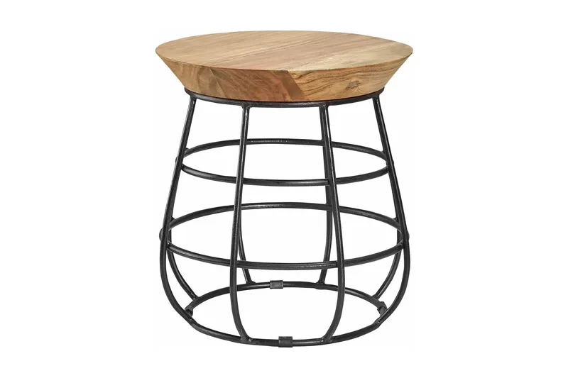 Halldora Sidobord 45 cm - Brun — Loft24