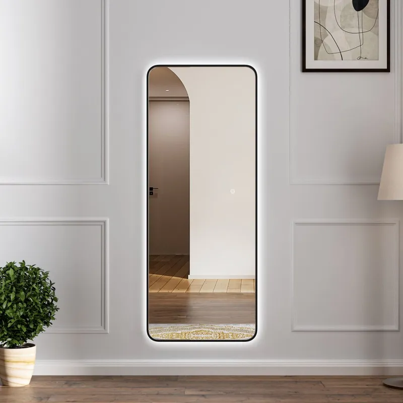 Hallspegel med LED-belysning | 150x60cm | Akali — Lyfco