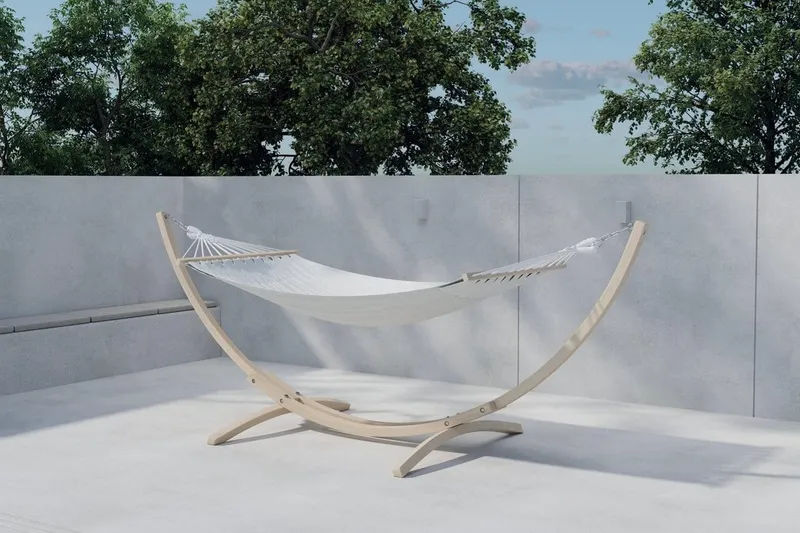 Hammock Hedvig 320 cm Utomhus - Vitputsad — Venture Home