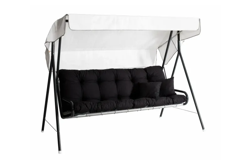 Hammock Suvi 71B 3-sits Grå/Svart - Varax — Varax