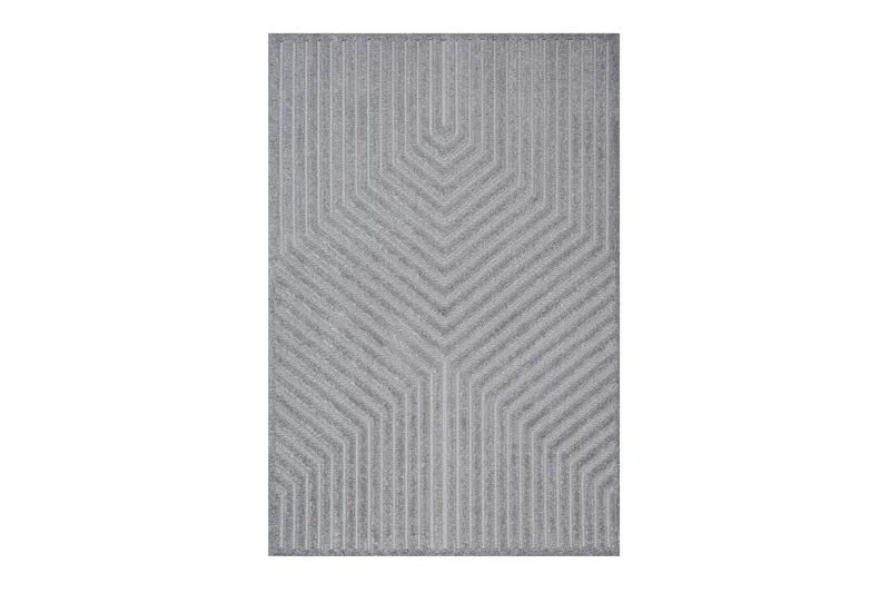 Hampton Flatvävd Matta 160x230 cm Rektangulär - Grå (Art.nr 3056192) — KM Home