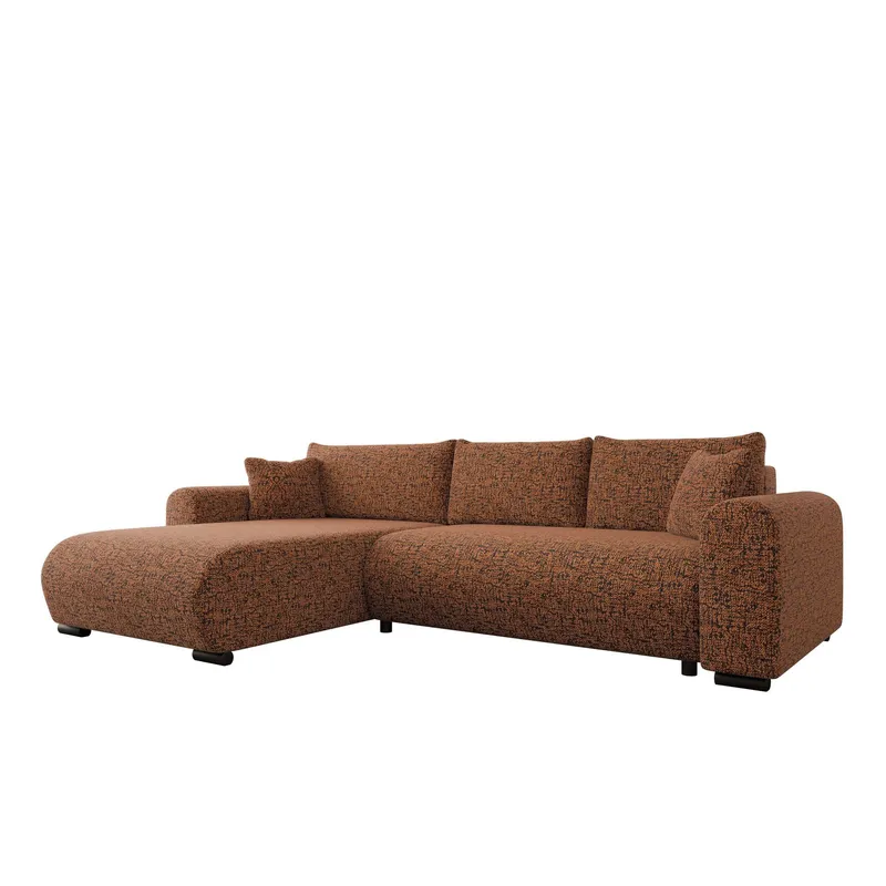 Handda 3-sits Bäddsoffa med divan - orange — orange