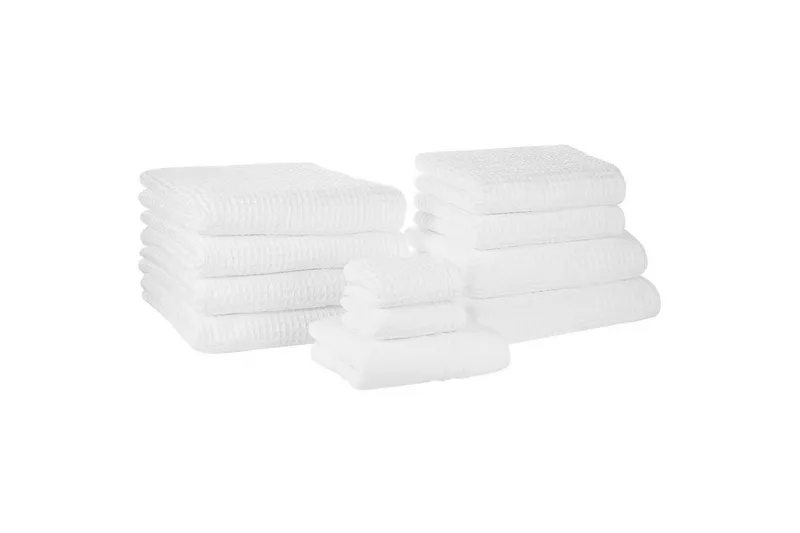 Handduk Areora set om 11 Vit - Vit — Vit