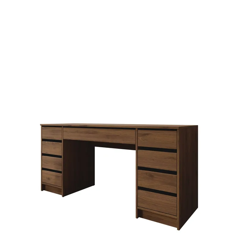 Harland Skrivbord 154 cm - brun — brun