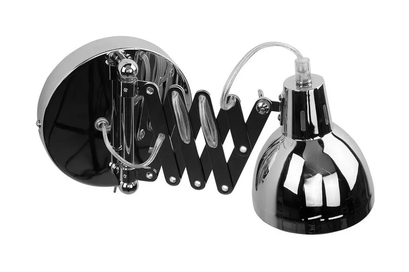 Harrington Vägglampa 33 cm - Silver — Silver